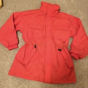 Helly Hansen Vintage Women's Rain Jacket Coat Size Large